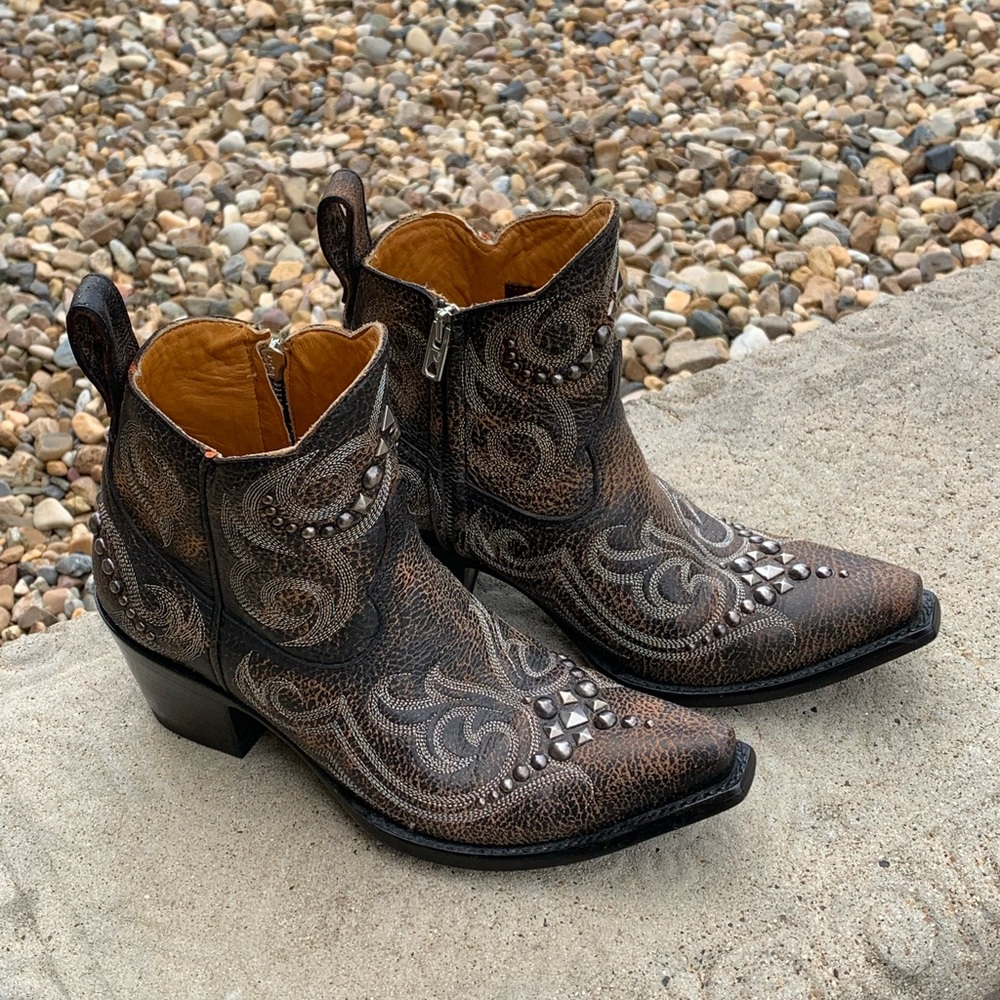 Old Gringo Brown Boots Sz 7 Excellent Condition